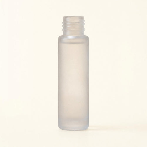 Perfume Bottle - Cylinder - Frosted - 10ml