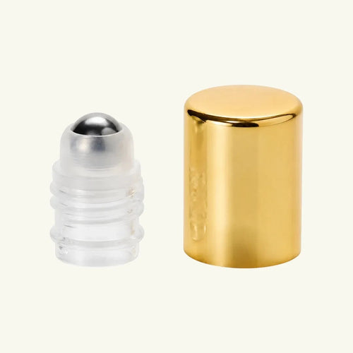 Rollerball & Lid - Gold - 10ml