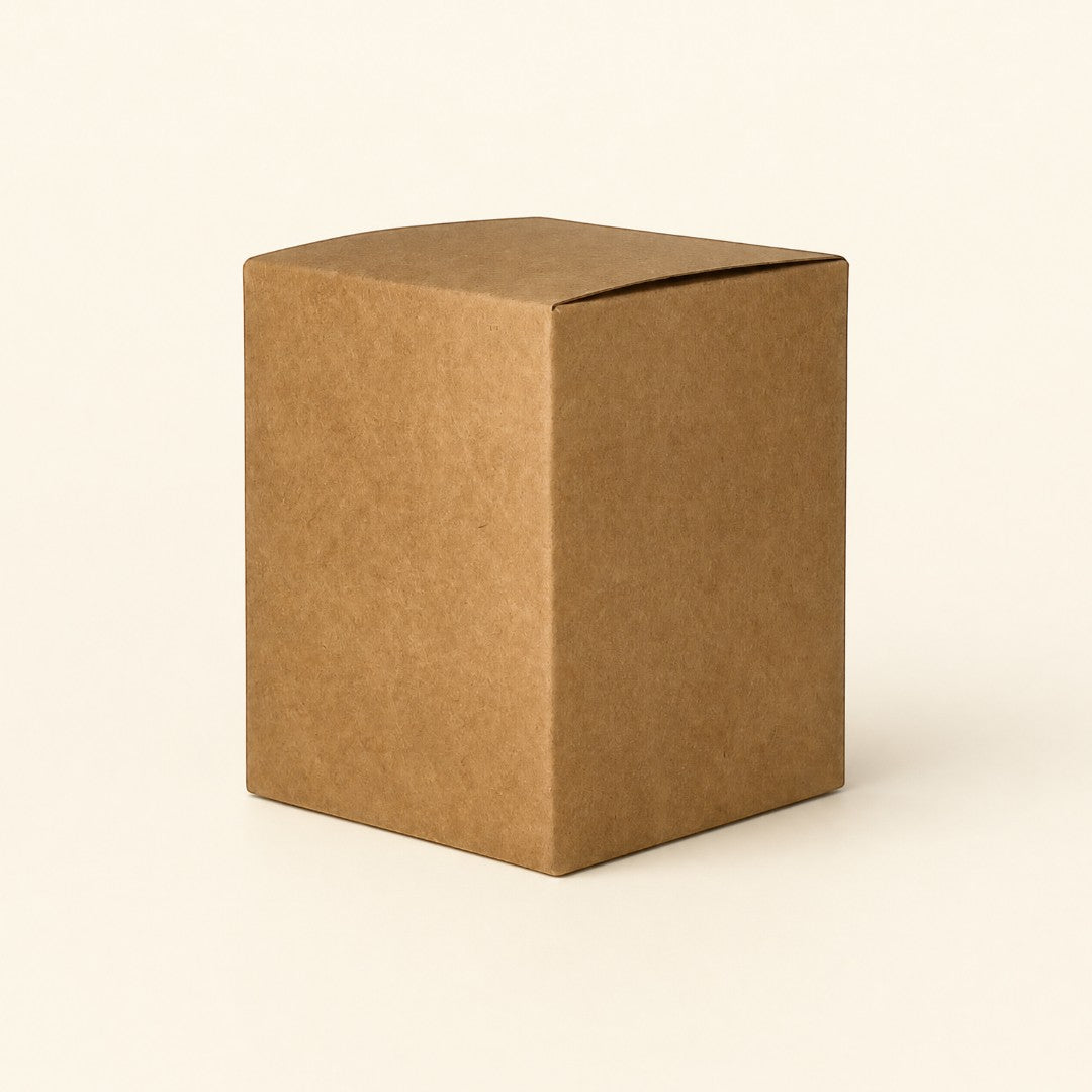 Pure Candle Supplies Melbourne medium kraft candle jar packaging box for retail and shipping