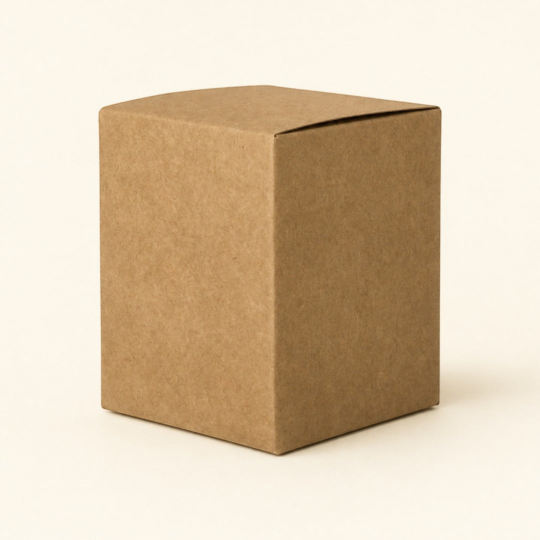 Pure Candle Supplies Melbourne large kraft paper candle jar box for retail display and safe shipping