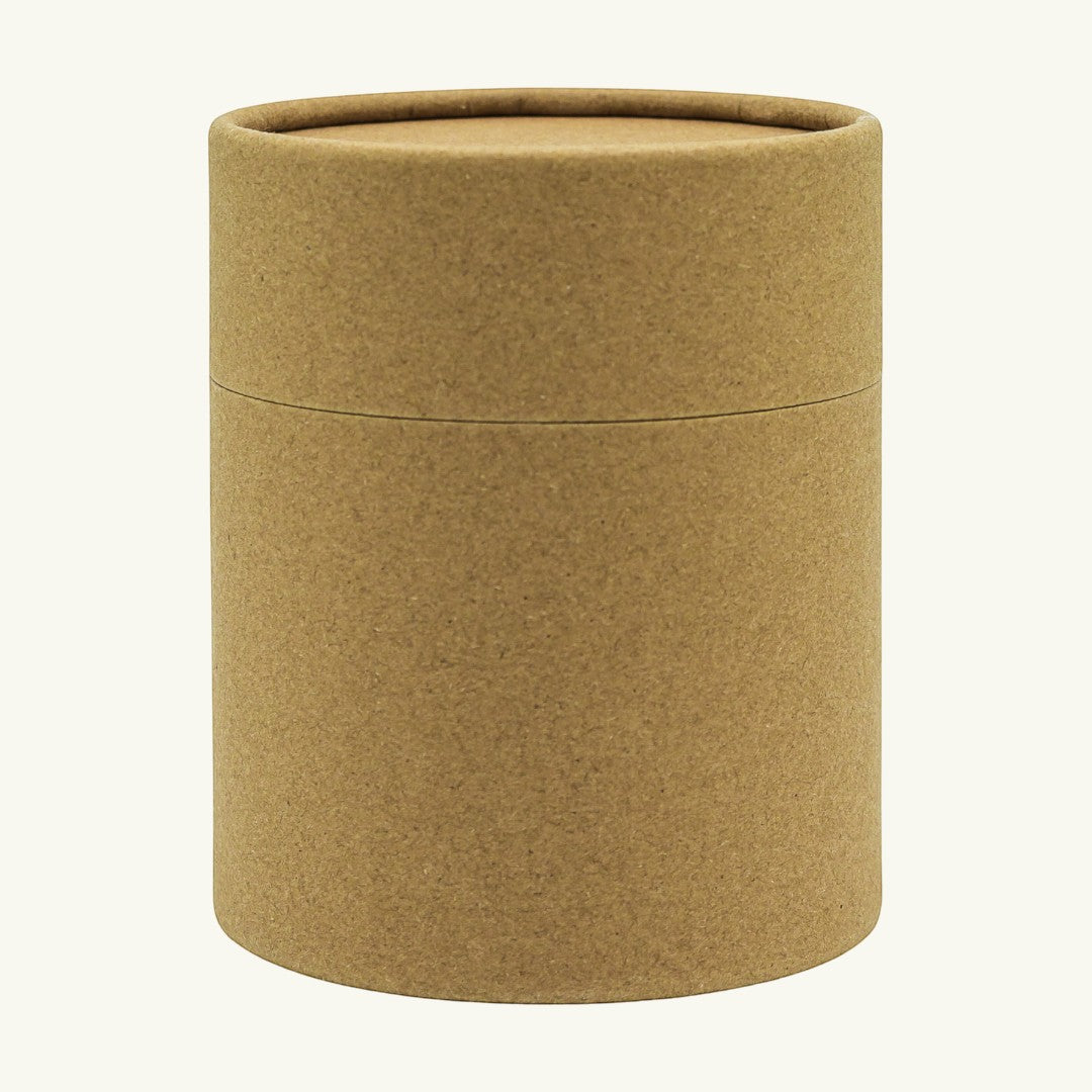 Pure Candle Supplies Melbourne large brown kraft paper cylindrical packaging tube for retail and shipping