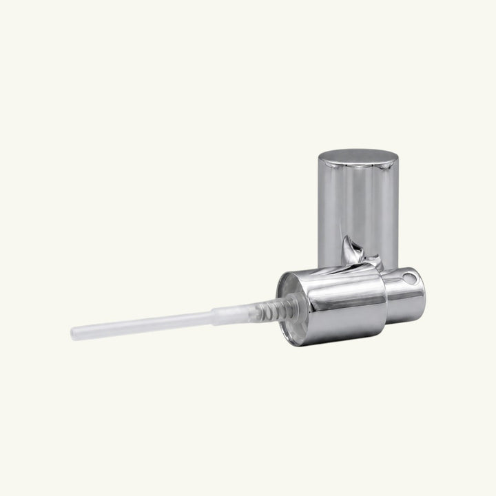 Pure Candle Supplies Melbourne silver perfume mister spray cap and lid for 10ml cylinder bottles