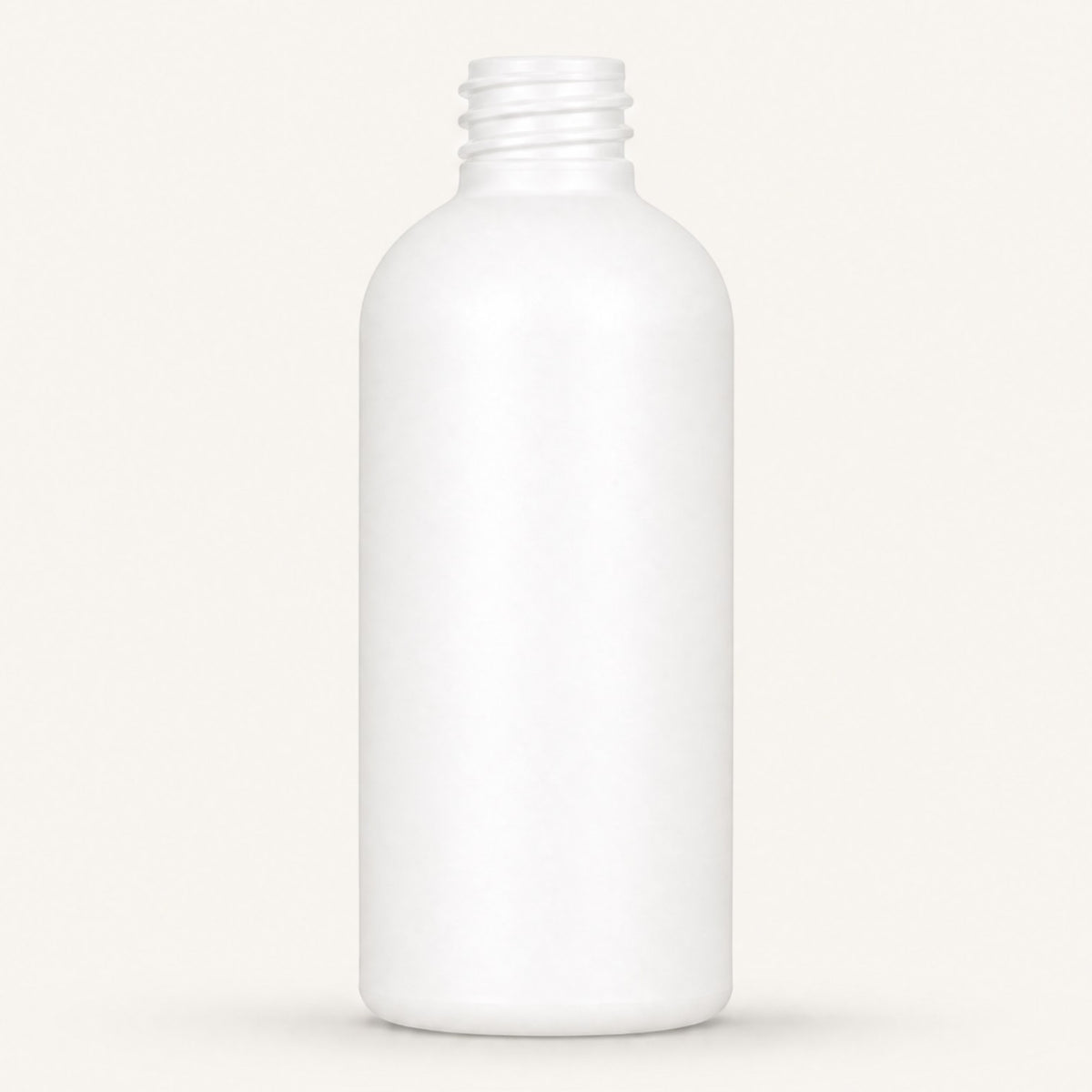 Pure Candle Supplies Melbourne 100ml white glass room spray bottle with a smooth sheen finish and threaded neck