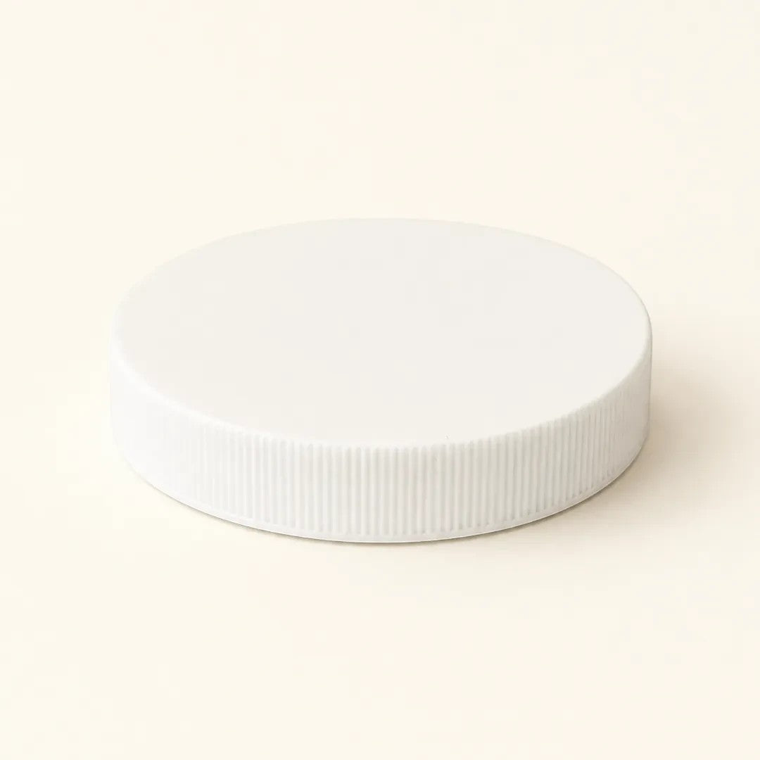 Pure Candle Supplies Melbourne extra large white plastic screw-on lid for Archie candle vessels