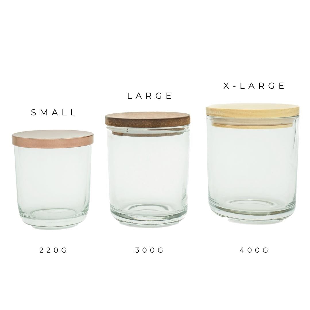 Extra Large Clear Glass Candle Jar  Buy Wholesale Candle Jar – Pure Candle  Supplies Melbourne