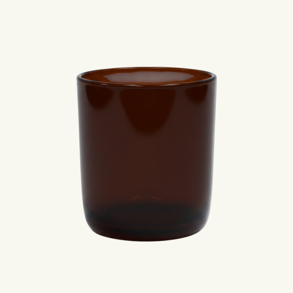 Sienna Candle Jar - Dark Amber - Large