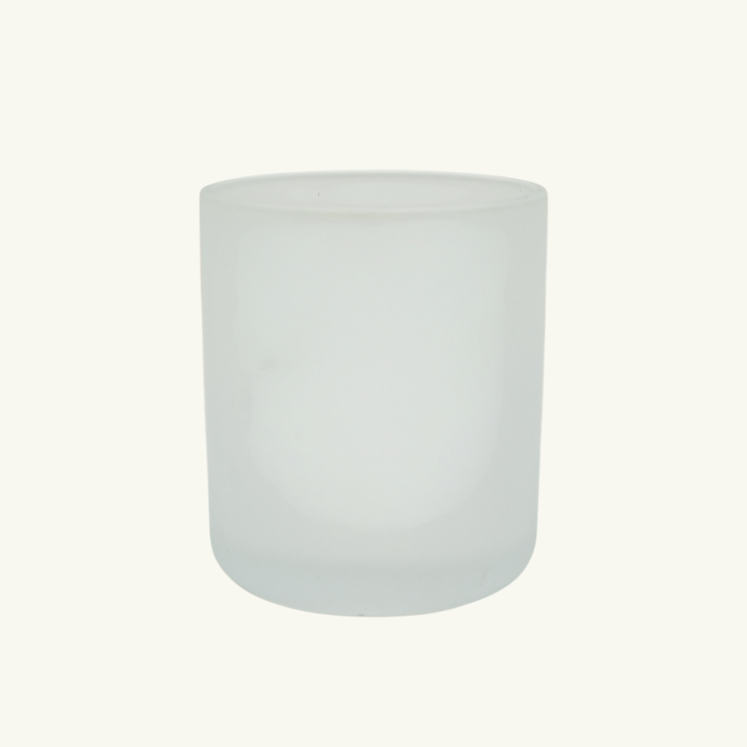 Sienna Candle Jar - Frosted - Large
