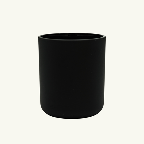 Sienna Candle Jar - Matte Black - Large