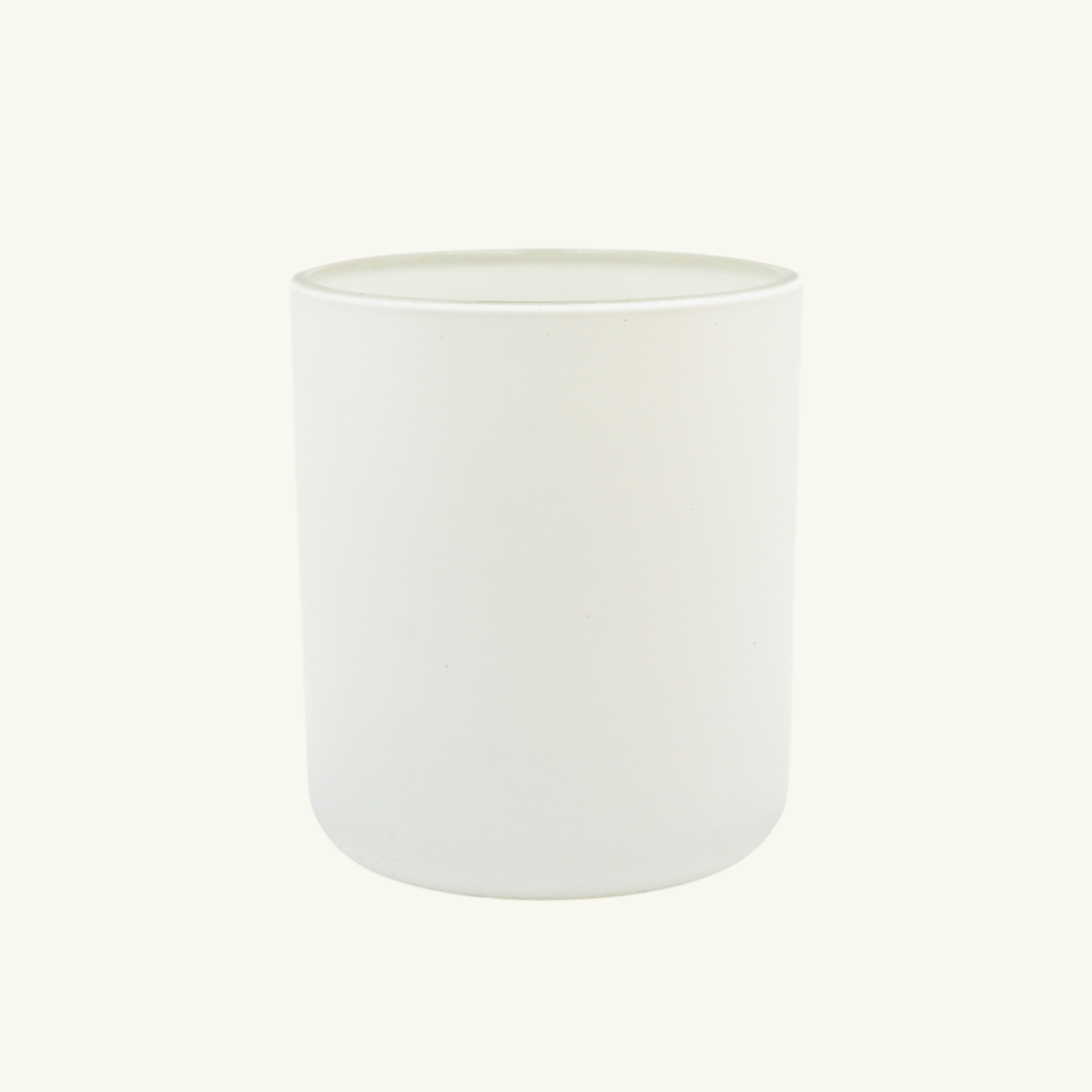 Sienna Candle Jar - Matte White - Large