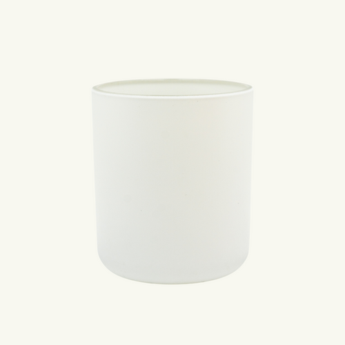 Sienna Candle Jar - Matte White - Large