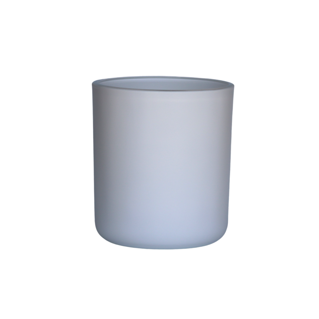 Sienna Candle Jar - Satin White - Large