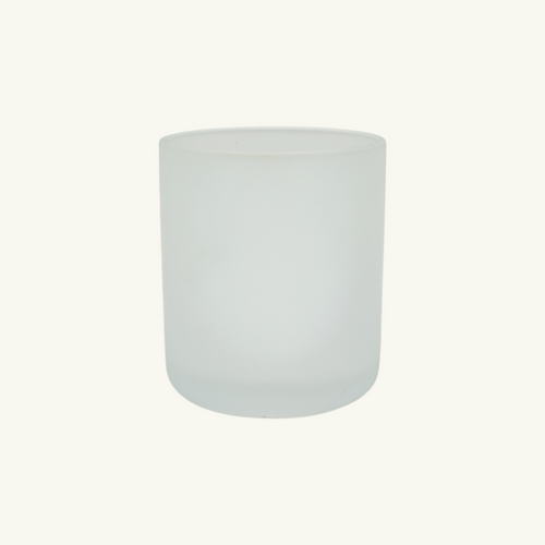 Sienna Candle Jar - Frosted - Medium