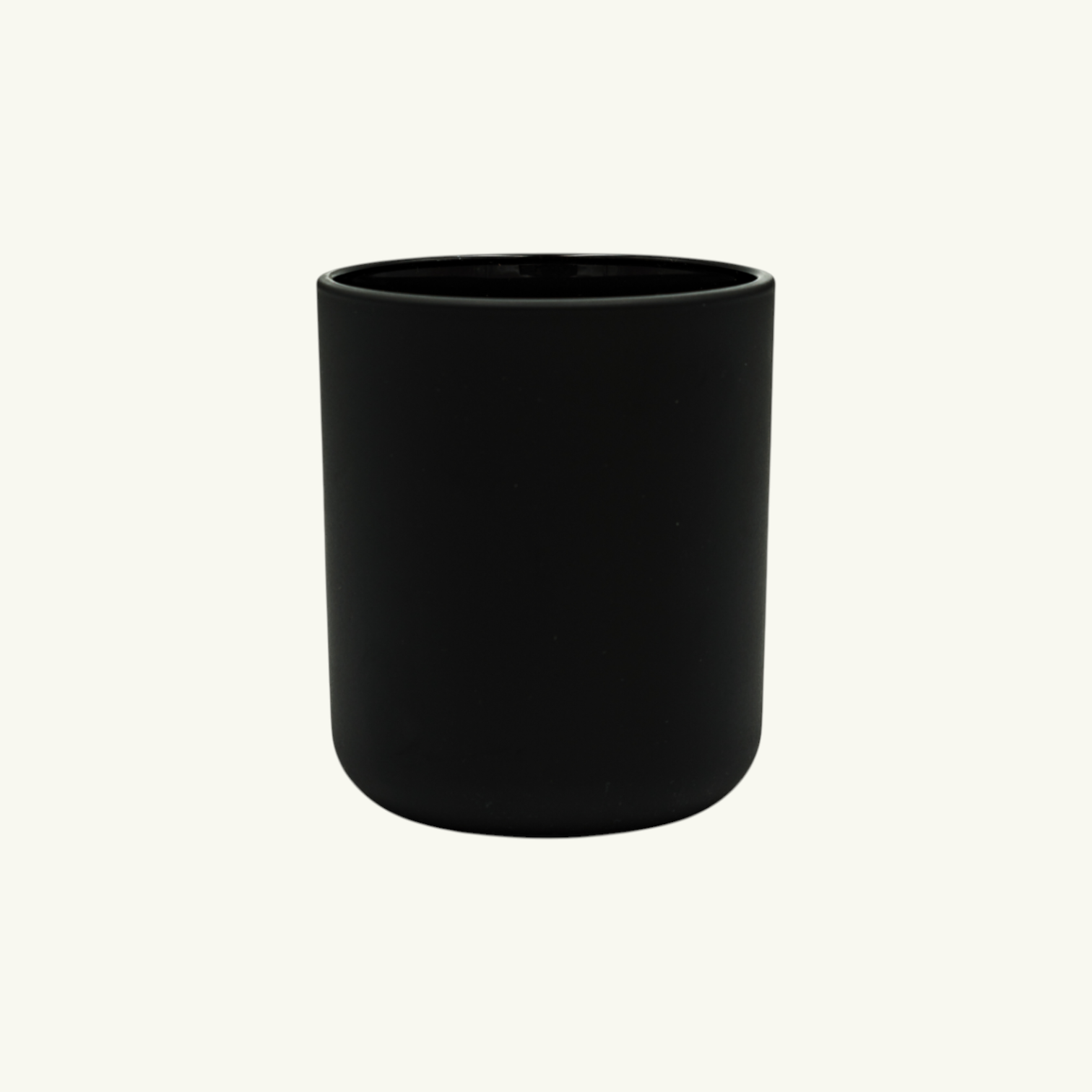 Sienna Candle Jar - Matte Black - Medium