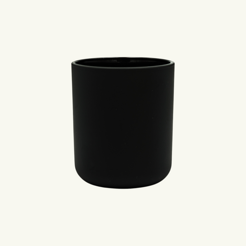 Sienna Candle Jar - Matte Black - Medium