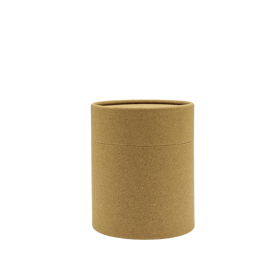 kraft tube packaging for small candle jar